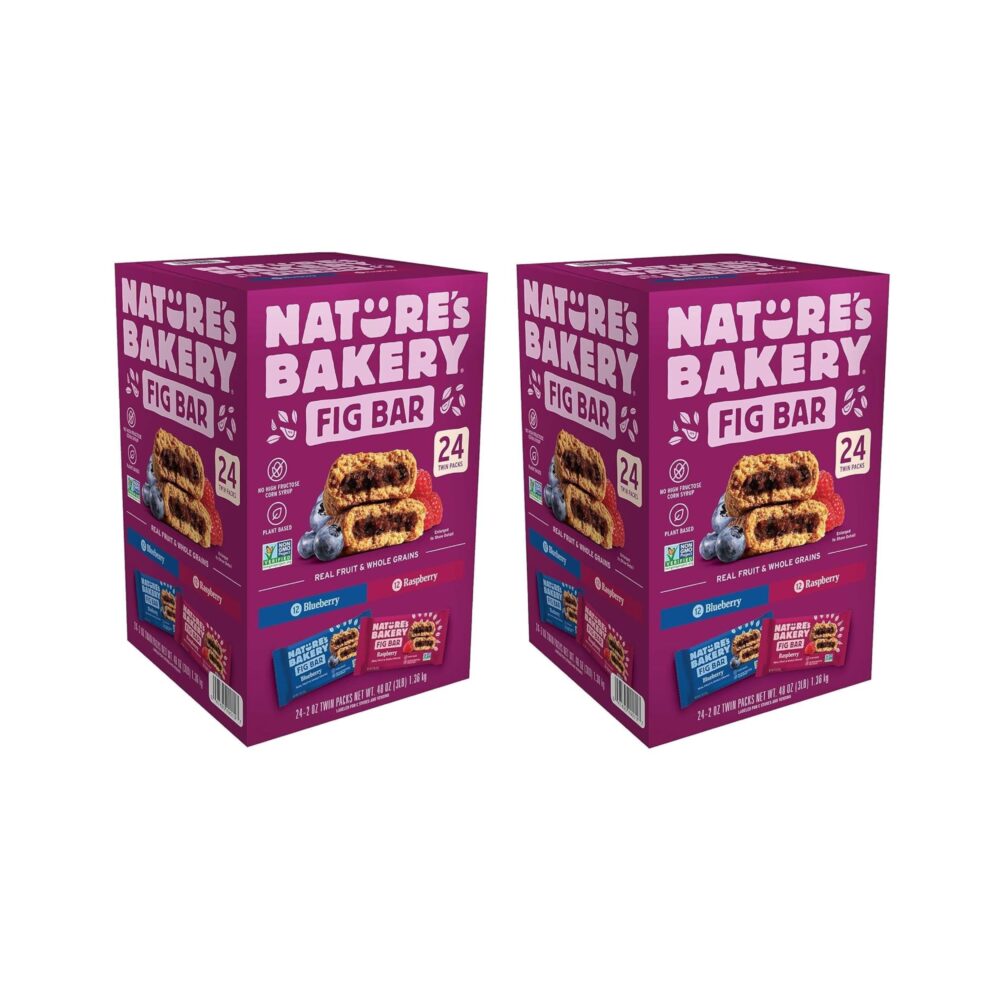 Nature's Bakery Whole Wheat Fig Bar - 24 Twin Packs