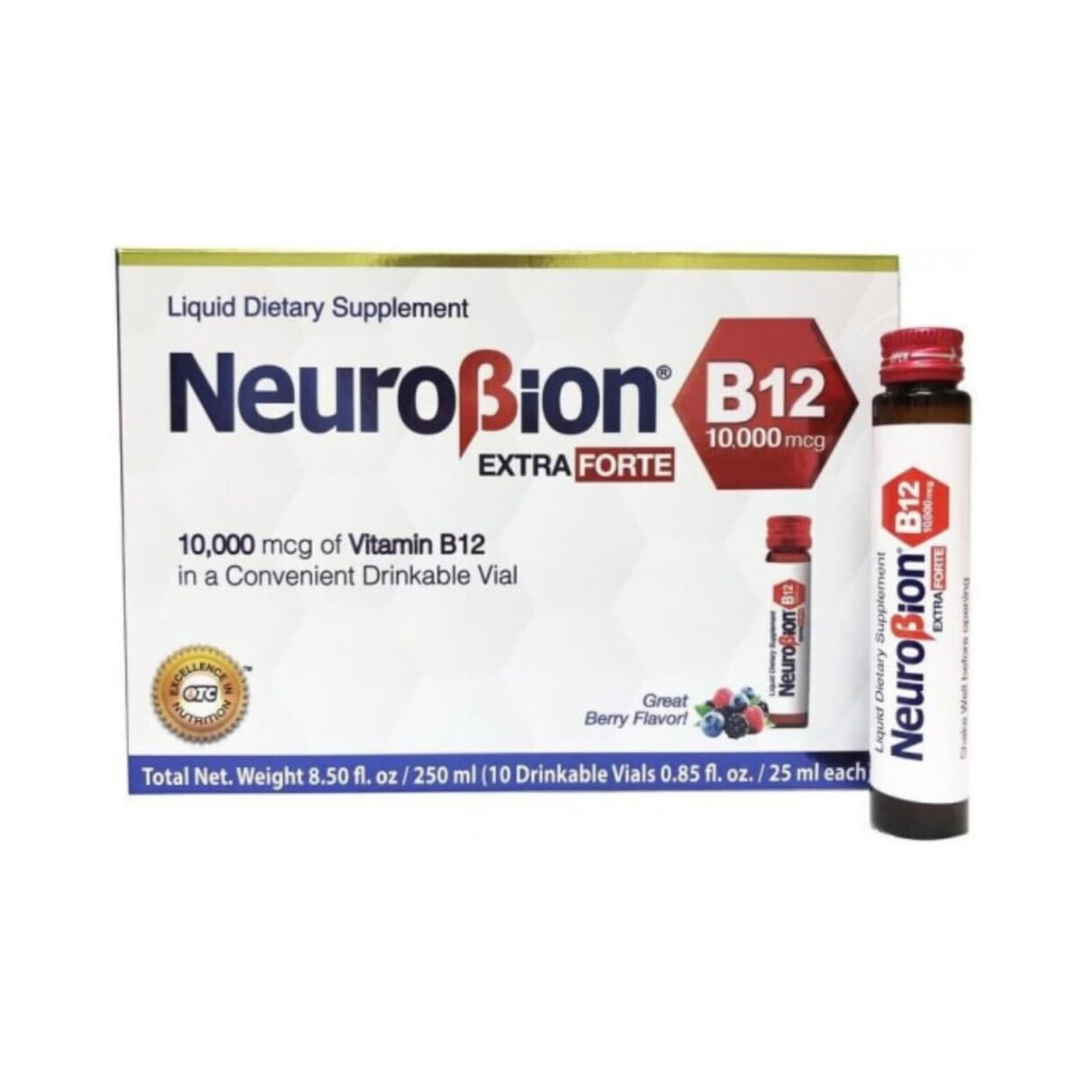 Neurobion Extra Forte B12 10 000 Mcg Vials Liquid Extreme Powerful 10 Vials Per Box Nation