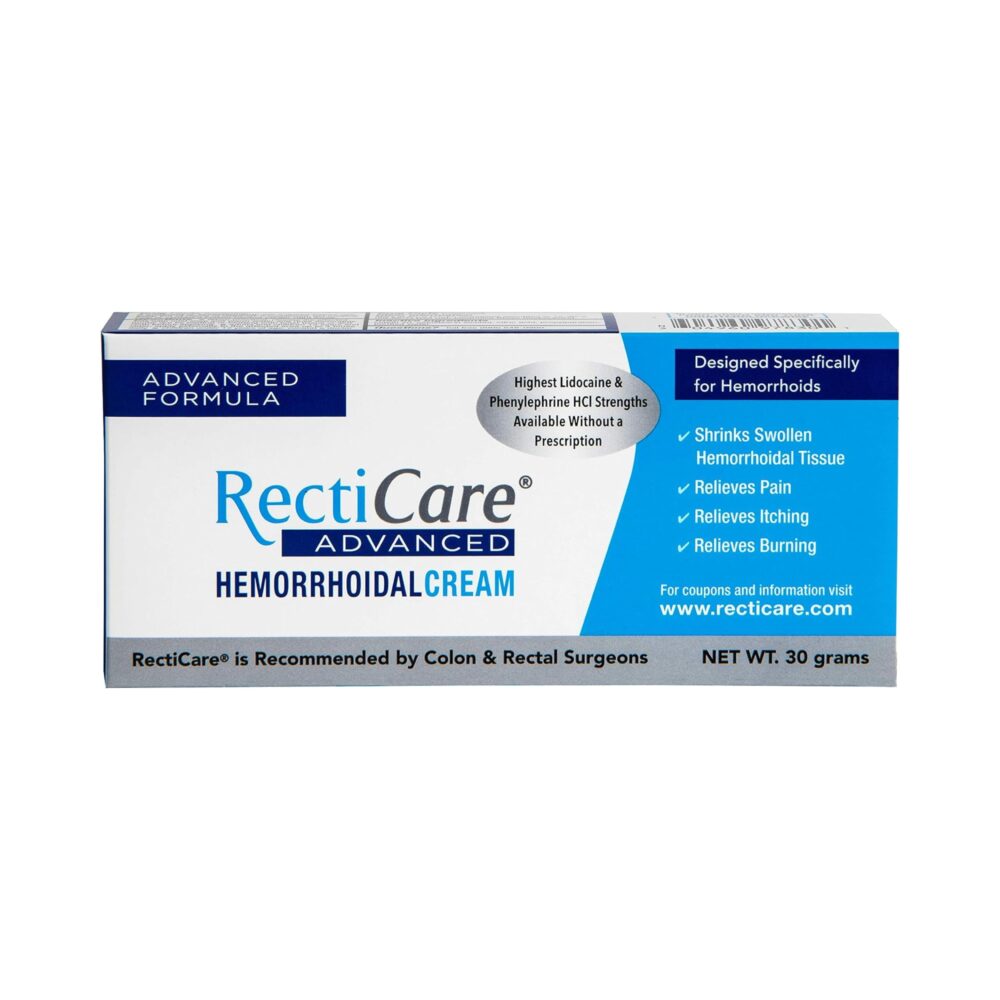 RectiCare Advanced Hemorrhoidal Cream - 30g