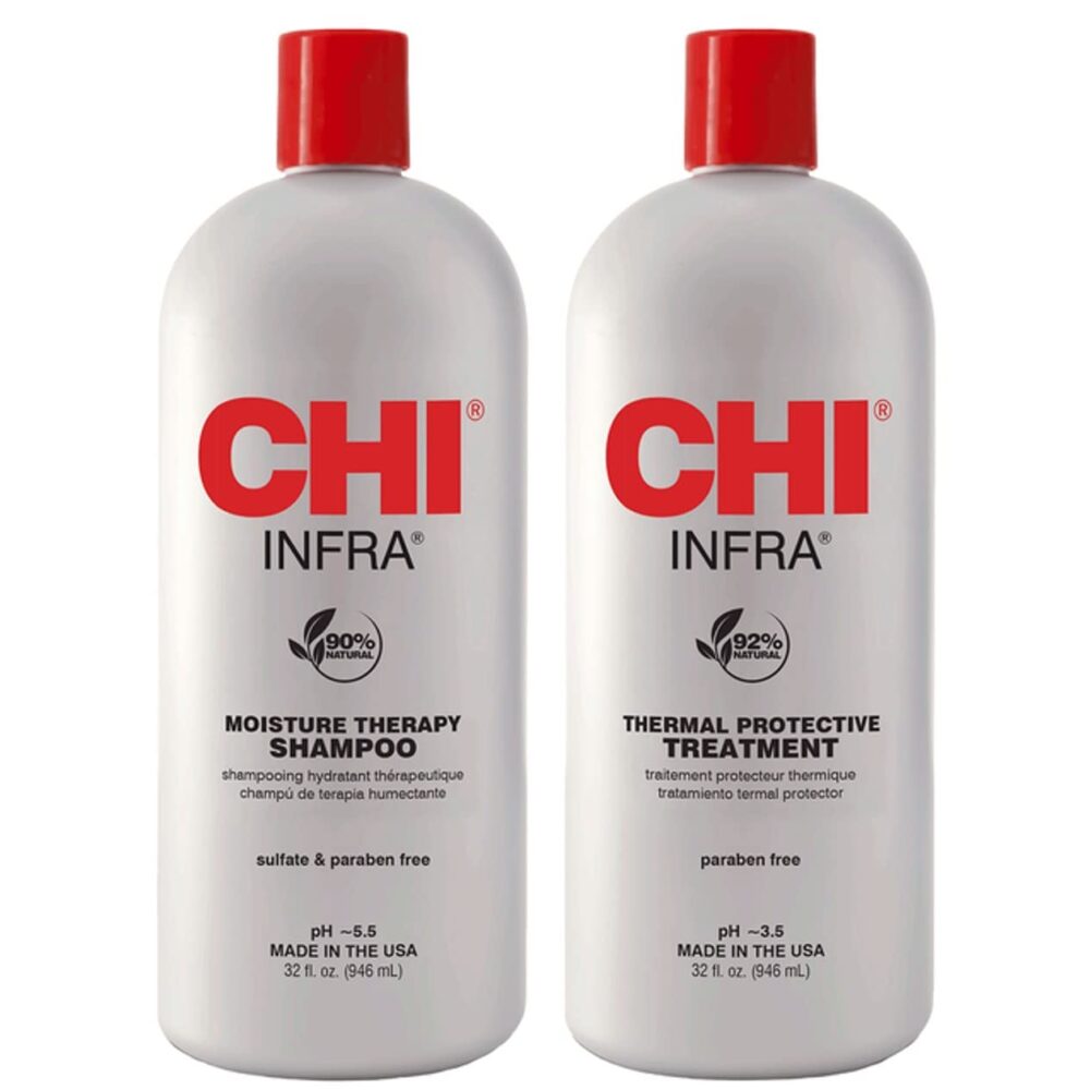 Infra Shampoo & Treatment 32oz Duo Set