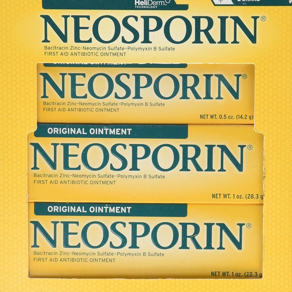 Neosporin Original First Aid Antibiotic Ointment Combo Pack, 2oz
