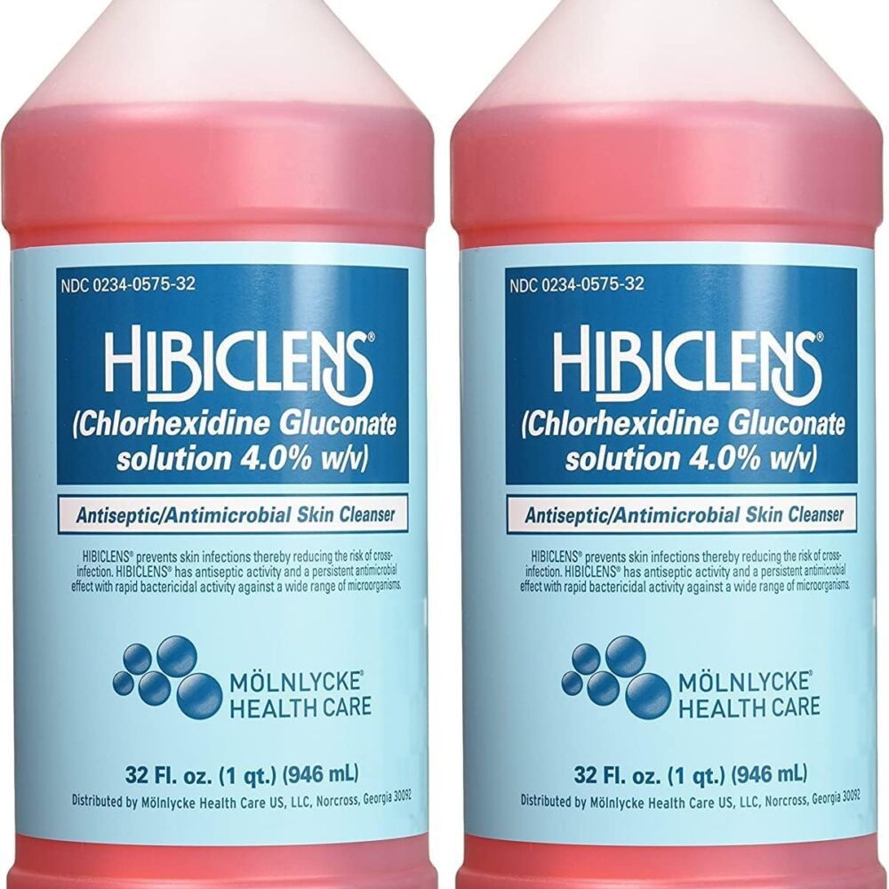 Hibiclens Antimicrobial Skin Liquid Soap,32 Fluid Ounce (Pack of 2)
