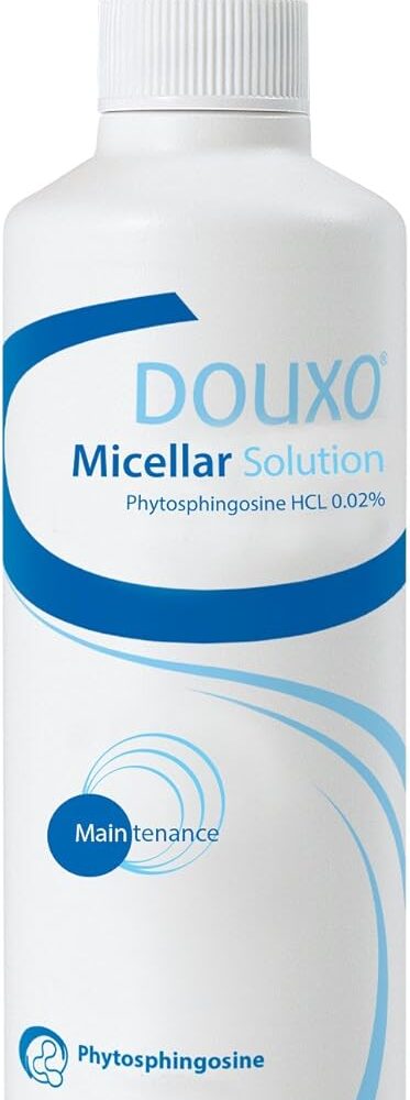 Sogeval Douxo Micellar Ear Cleansing Solution for Pets, 8.4-Ounce