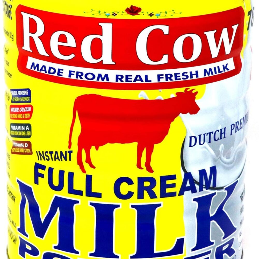 Red Cow Full Cream Milk Powder 900g, Made from Fresh Milk, Dutch Premium, Product of Netherlands