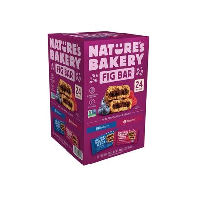 Nature's Bakery Stone Ground Whole Wheat Fig bar 24 Twin Pack 24 - 2oz